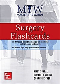 Master the Wards: Surgery Flashcards (Paperback)