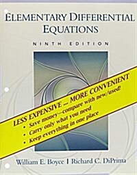 Elementary Differential Equations [With Paperback Book] (Loose Leaf, 9)