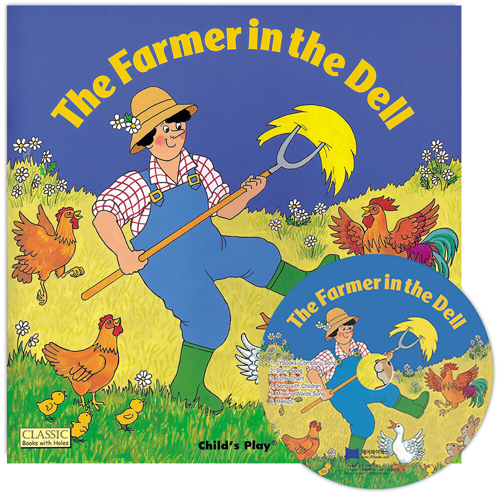 [중고] 노부영 마더구스 세이펜 The Farmer in the Dell (Paperback + CD)