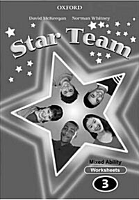 Star Team 3 Worksheets (Paperback)