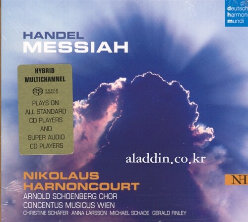 [수입] George Frideric Handel - Messiah / Arnold Schoenberg Chor / Harnoncourt