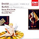 [중고] [수입] Antonin Dvorak / Bela Bartok - Violin Concertos Etc / 정경화 / Simon Rattle