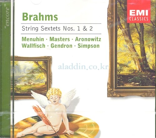 [수입] Johannes Brahms - String Sextets / Menuhin Etc