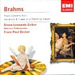 [수입] Johannes Brahms - Piano Concerto No.1 Etc / Bruno Leonardo Gelber / Franz-Paul Decker