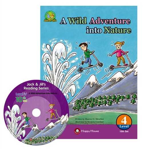 [Jack & Jill] A Wild Adventure into Nature - 열번째 세트 (스토리북 1권 + 워크북&지도서 1권 + CD 1장)