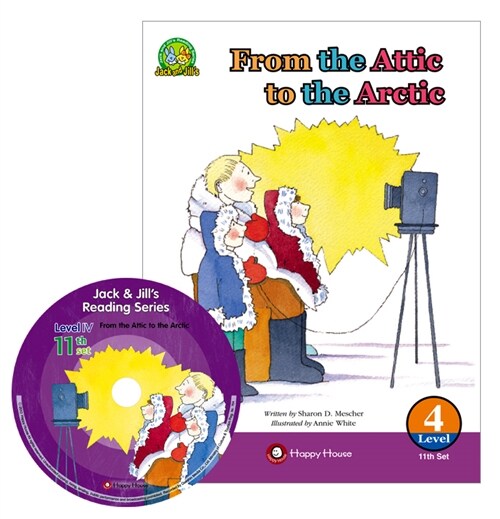 [Jack & Jill] From the Attic to the Arctic - 열한번째 세트 (스토리북 1권 + 워크북&지도서 1권 + CD 1장)