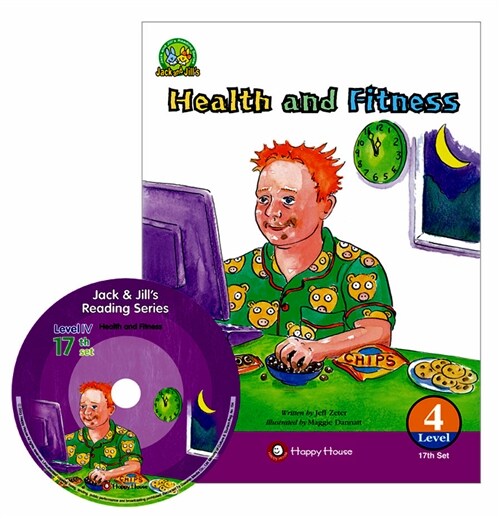 [Jack & Jill] Health and Fitness - 열일곱번째 세트 (스토리북 1권 + 워크북&지도서 1권 + CD 1장)