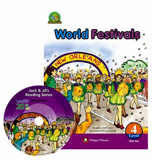 [Jack & Jill] World Festivals - 스무번째 세트 (스토리북 1권 + 워크북&지도서 1권 + CD 1장)