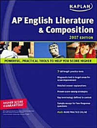 Kaplan AP English Literature & Composition 2007 (Paperback)