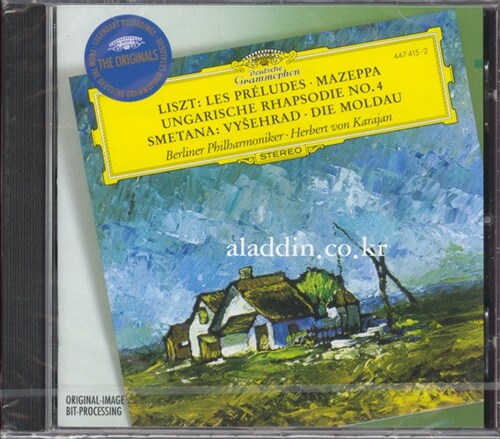 [수입] Franz Liszt / Bedrich Smetana - Les Preludes / Ungarische Phapsodie No.4 / Mazeppa / Herbert Von Karajan