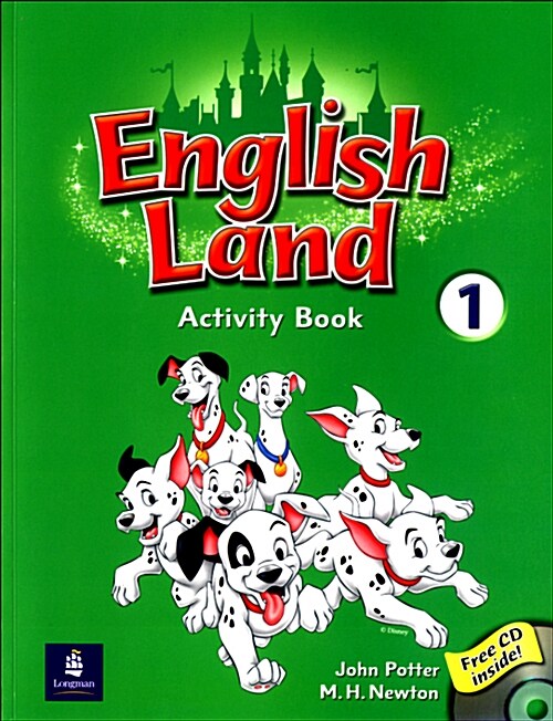 [중고] English Land 1 (Activity Book + CD 1장)