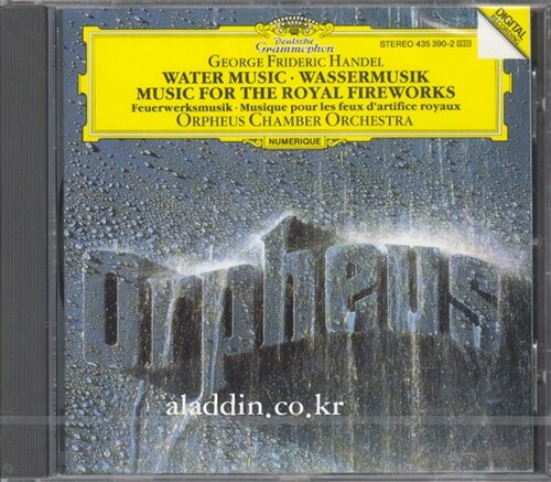 [중고] George Friedrich Handel - Water Music / Music For The Royal Fireworks / Orpheus Chamber Drchestru