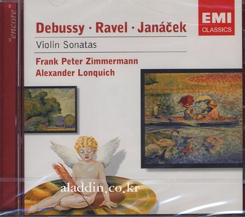 [수입] Debussy / Janacek / Ravel - Violin Sonatas / Zimmermann / Lonquich