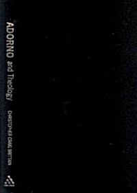 Adorno and Theology (Hardcover)