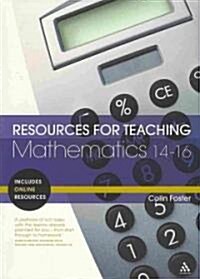 Resources for Teaching Mathematics: 14-16 (Paperback, New)