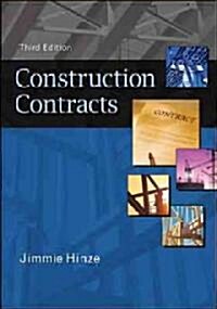 Construction Contracts (Hardcover, 3, Revised)