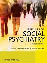 Principles of Social Psychiatry (Hardcover, 2)