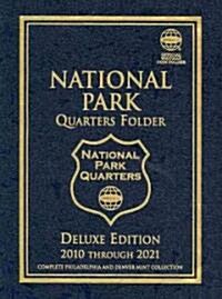 National Park Quarters Folder: Complete Philadelphia and Denver Mint Collection (Hardcover, 2010-2021, Delu)