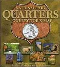 National Park Quarters Collectors Map (Hardcover)