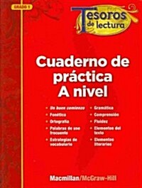 Tesoros de Lectura Cuaderno de Practica, A Nivel, Grade 1 (Paperback)