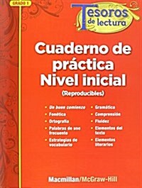 Tesoros de Lectura, a Spanish Reading/Language Arts Program, Grade 1, Approaching Reproducibles (Paperback)