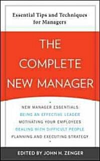 The Complete New Manager (Paperback)