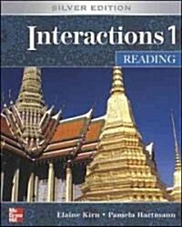 Interactions Level 1 Reading Student Book Plus Key Code for E-Course [With CD (Audio) and Access Code] (Paperback, 5, Silver)