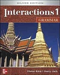 Interactions Level 1 Grammar Student Book Plus Key Code for E-Course [With Access Code] (Paperback, 5, Silver)