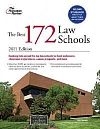 [중고] The Best 172 Law Schools 2011 (Paperback)