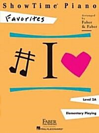 Showtime Piano Favorites (Paperback)