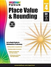 [중고] Spectrum Place Value and Rounding, Grade 4 (Paperback)