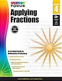 [중고] Spectrum Applying Fractions, Grade 4 (Paperback)