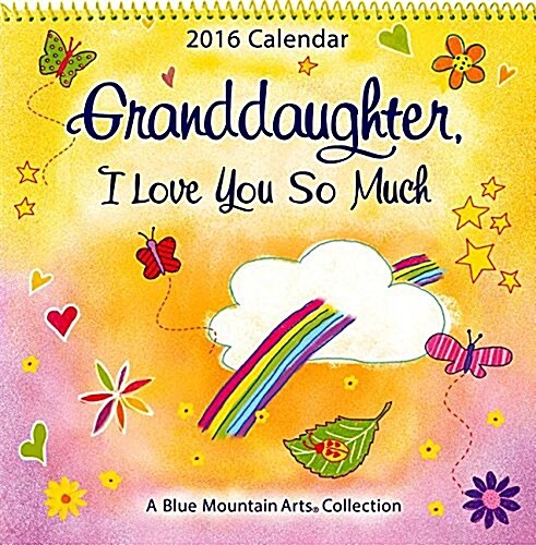 Granddaughter, I Love You So Much (Wall, 2016, Mini)
