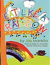 Eat Like a Rainbow Coloring Book (Paperback)