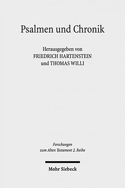 Psalmen Und Chronik (Paperback)