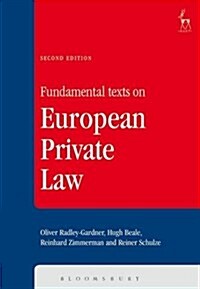 Fundamental Texts on European Private Law (Paperback)