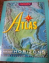 Harcourt Horizons: Desk Atlas Grades K-6 (Paperback)