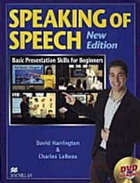 [중고] Speaking of Speech Level 1 : Student Book with DVD (Paperback + DVD)