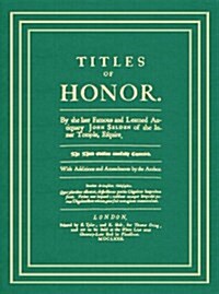 Titles of Honor (Hardcover, 3rd)