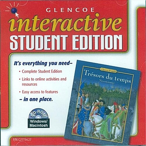 Tresors Du Temps (French 4) (CD-ROM, 2nd, Student)