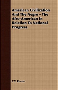 American Civilization and the Negro (Paperback)