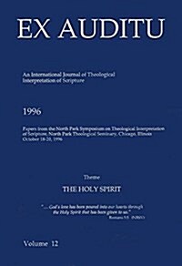 Ex Auditu - Volume 12: An International Journal for the Theological Interpretation of Scripture (Paperback)