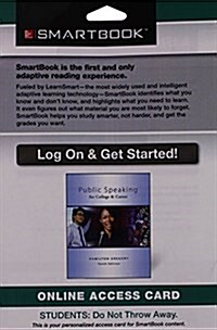 Smartbook Access Card for Public Speaking for College and Career (Hardcover, 10)
