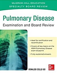 Pulmonary Disease Examination and Board Review (Paperback, Student)