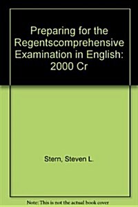 Preparing for the Regentscomprehensive Examination in English: 2000 Cr (Paperback)