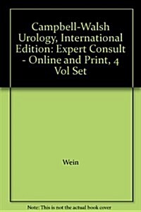 [중고] Campbell-Walsh Urology, International Edition: Expert Consult - Online and Print, 4 Vol Set (Hardcover, 10)