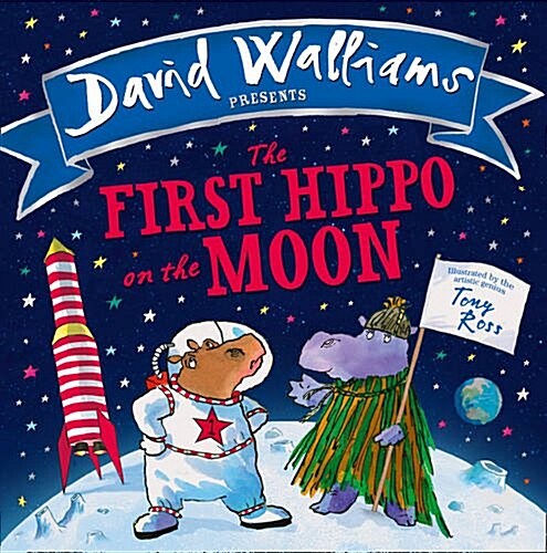 [중고] The First Hippo on the Moon (Paperback)