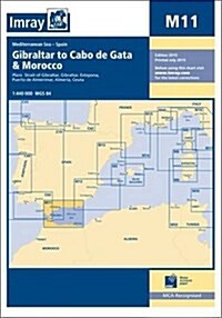 Imray Chart M11 : Gibraltar to Cabo de Gata and Morocco (Paperback)