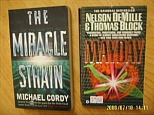 [중고] CORGI BOOKS 외-2권] THE MIRACLE STRAIN-MICHAEL CORDY/MAYDAY-NELSON DEM