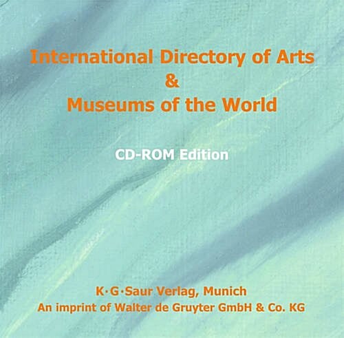 International Directory of Arts & Museums of the World (CD-ROM, 20th)